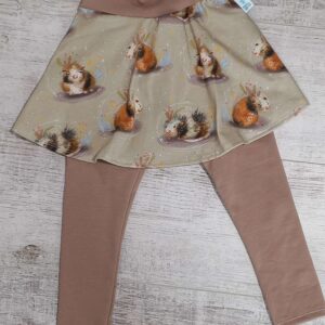 Tengerimalacos szoknyás-leggings 98