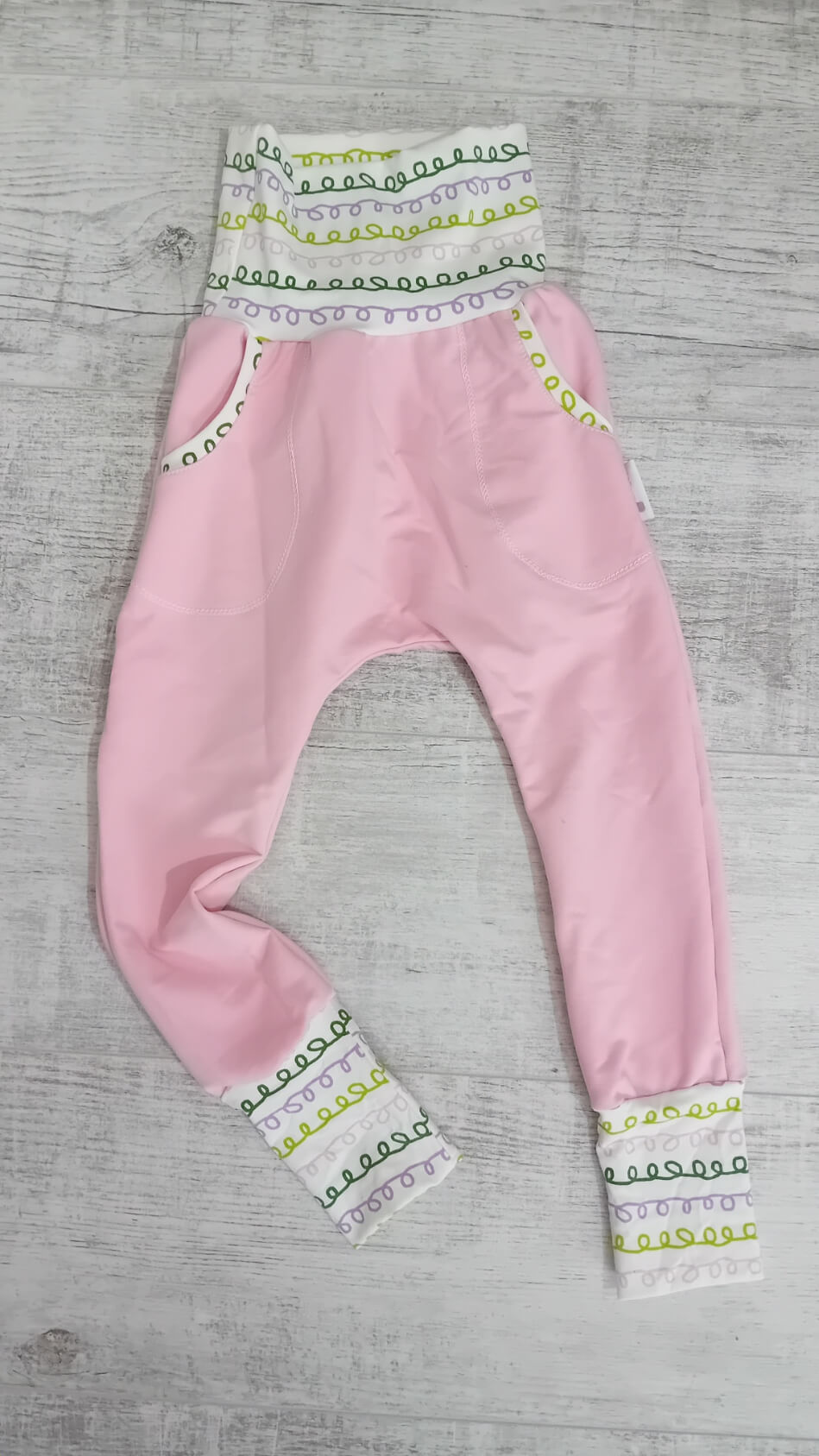 Rózsaszín többméretes nadrág L