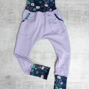 Lila többméretes nadrág L