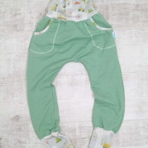 Sötétmenta többméretes nadrág 104-116