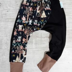 Erdő állatai többméretes nadrág M