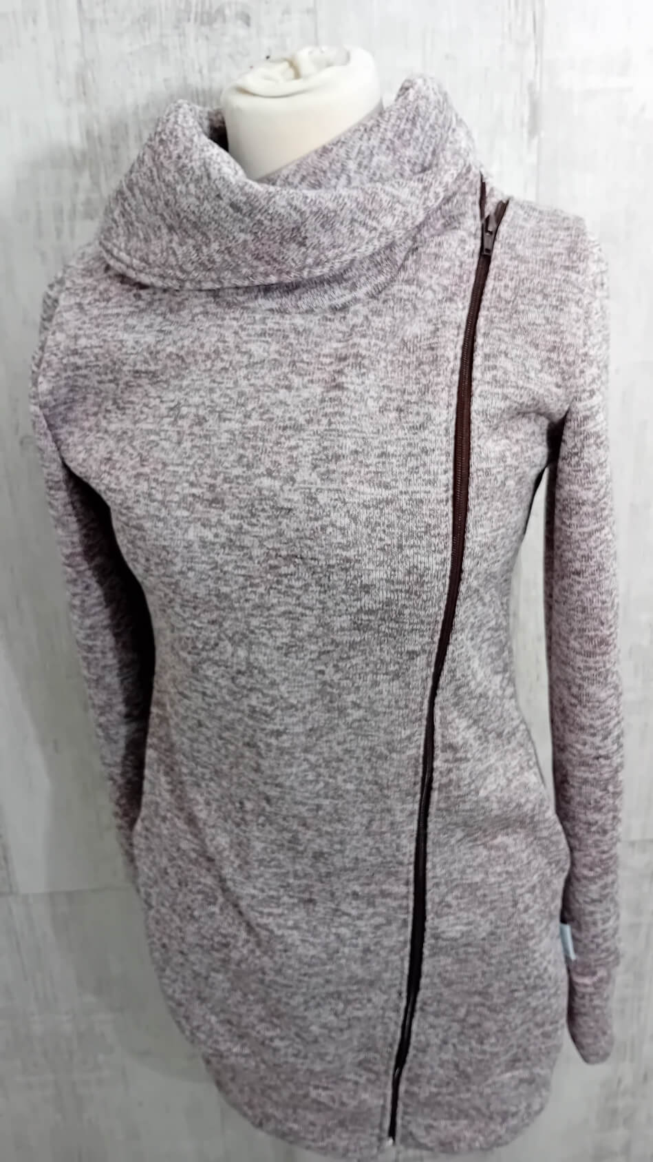 4az1-ben Cirmos kötött Hordozós pulóver 38 - Image 3