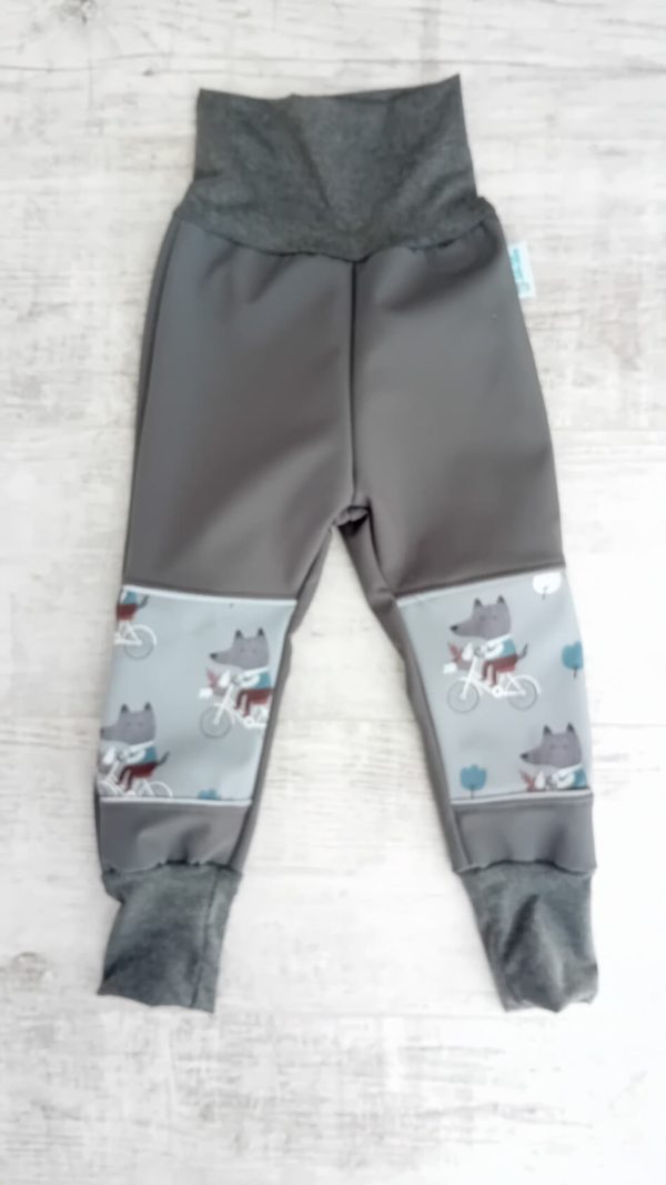 Szürke Softshell nadrág 86-92