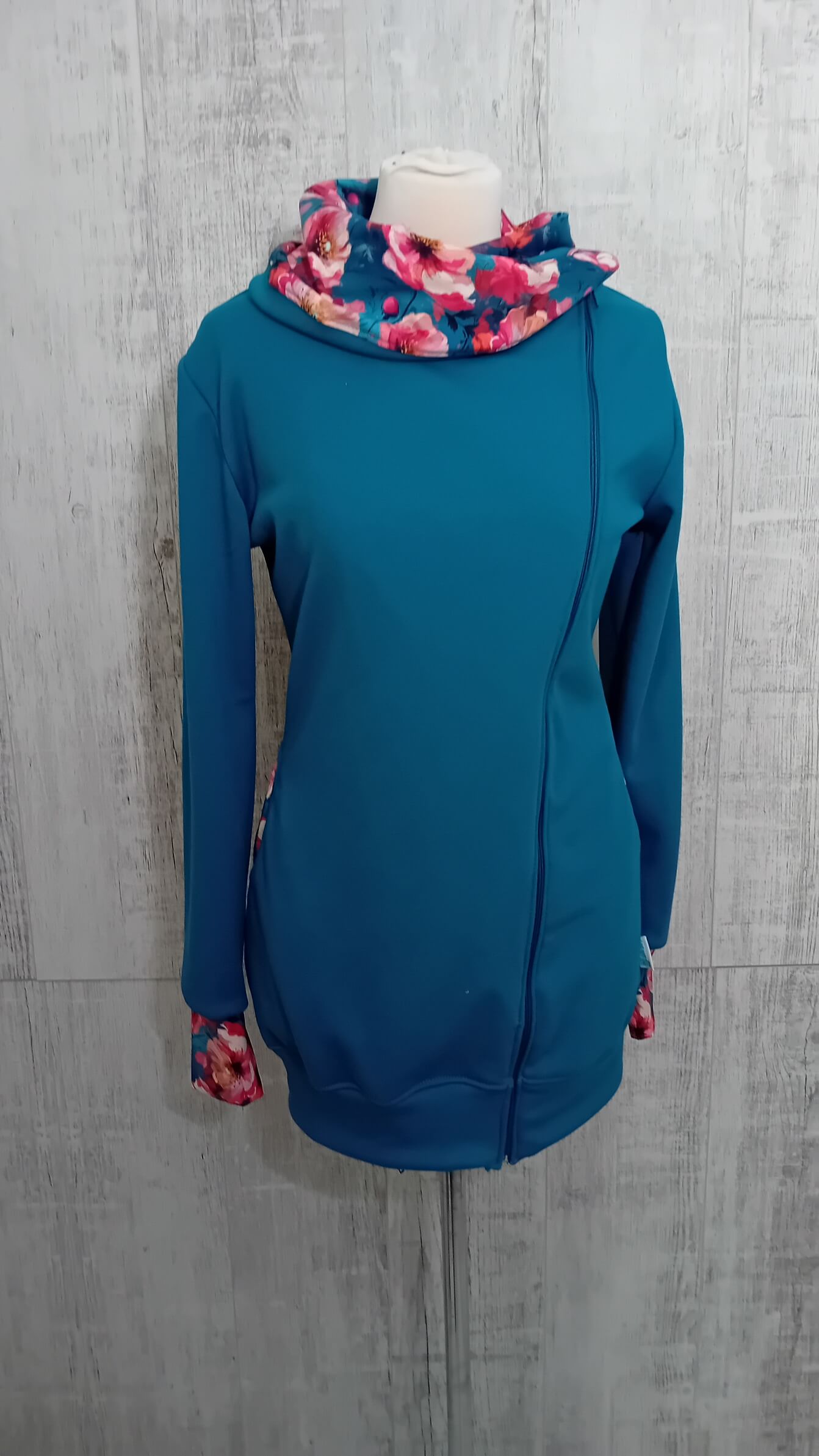 4az1-ben Petrol Hordozós pulóver 40