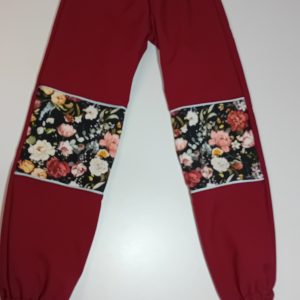 Bordó Softshell nadrág 116-122