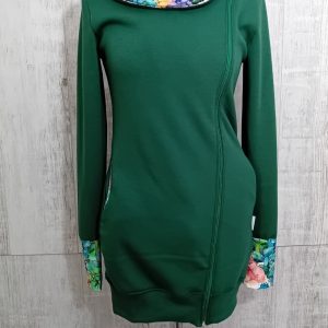 4az1-ben Sötétzöld Hordozós pulóver 36