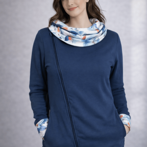 4az1-ben Sötétkék Hordozós pulóver 38