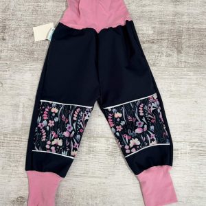 Kék virág Softshell nadrág 86-92
