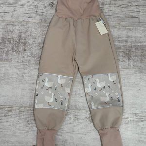 Bézs liba Softshell nadrág 98-104